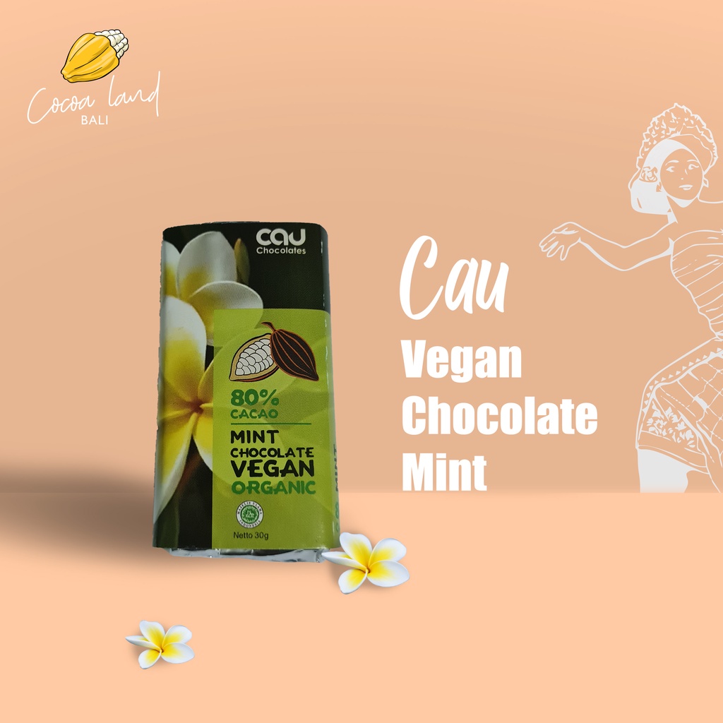 

CAU CHOCOLATE - Chocolate Vegan Organic rasa Mint