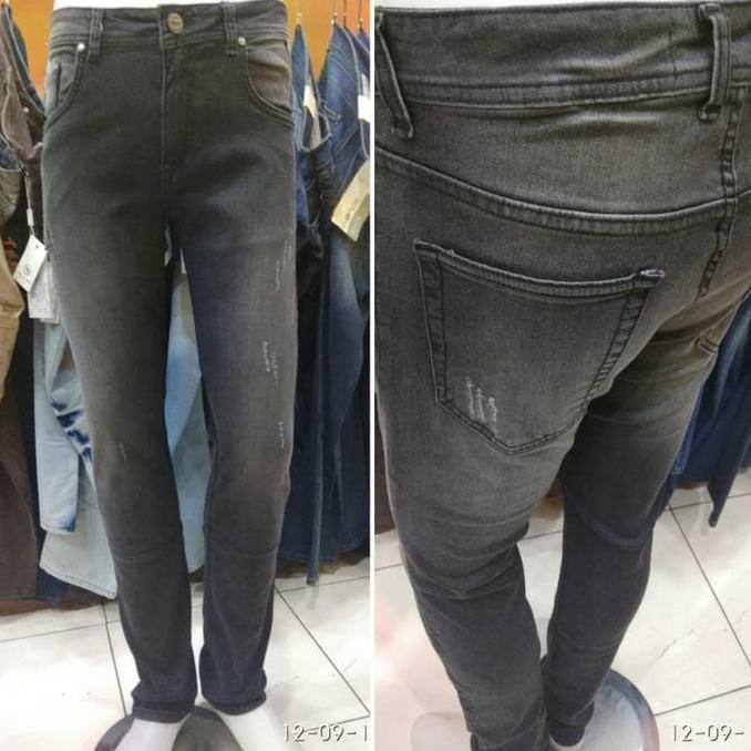 New Product Celana Jeans Panjang Pria Ripped Hitam Mangky Boylondon Premium Hq Free Ongkir