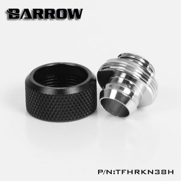 BARROW TFHRKN38H Compression Soft Tubing Fitting ID3/8 - OD5/8 Black