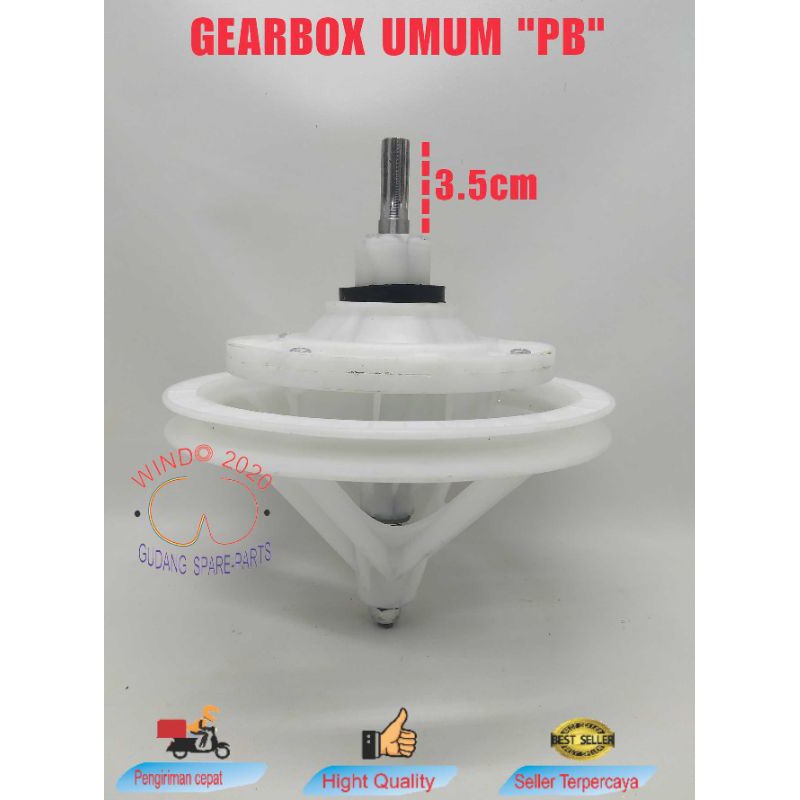 GEAR BOX MESIN CUCI UMUM PB Z10 | GEARBOX / GIRBOX / GERBOX AKARI , DENPO , SHARP DLL UMUM UNIVERSAL