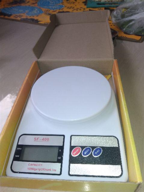 Timbangan Dapur Digital Chefio 10kg Oval / Timbangan Kue / Digital Scale