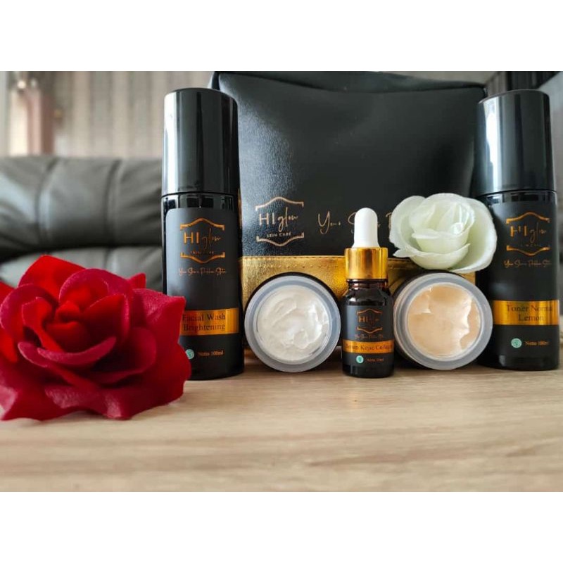 Hi Glow Skincare Paket Acne Prone