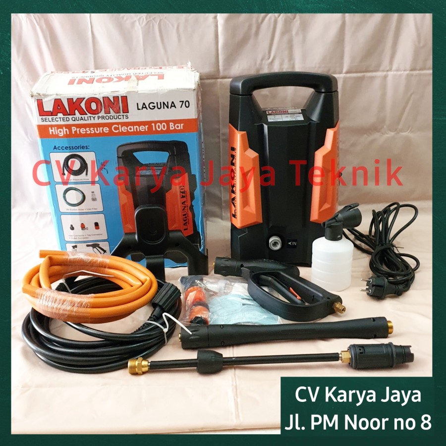 Jet Cleaner Laguna 70 / Alat Steam Jet Mesin Cuci Mobil Lakoni
