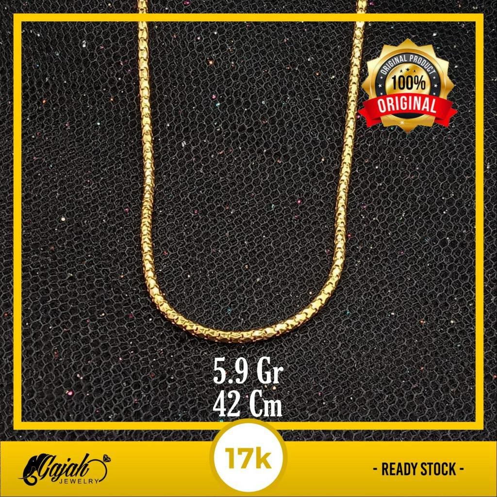 Kalung Emas 17K - 5.9 Gr Kadar 750 - 5012