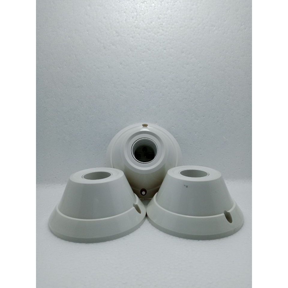 BROCO FITTING PLAFON TMPEL BESAR E27 KODE 1212 WARNA CREM