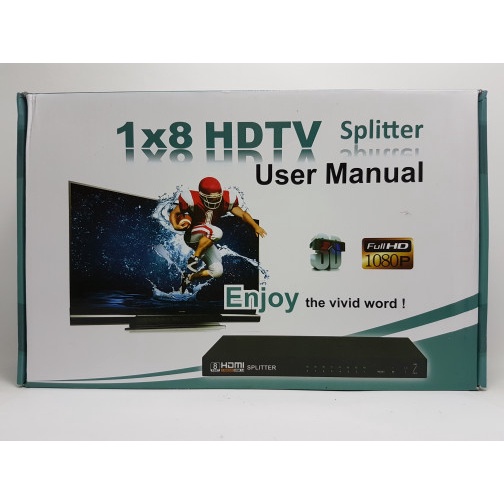 HDMI SPLITTER 1-8 / HDMI Splitter 8 port 1080p full HD