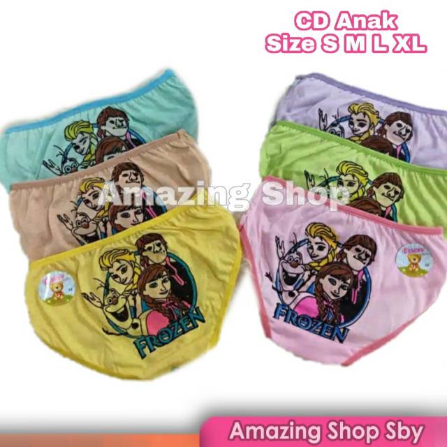 Essen Kids / Celana Dalam Anak Cewek Perempuan CD Anak Combi Karakter