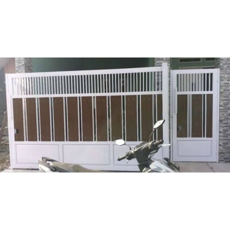 pintu besi minimalis