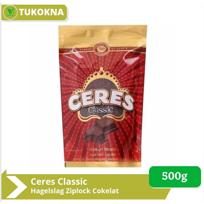 

Ceres Mesis Hagelslag Ziplock Cokelat 500gr