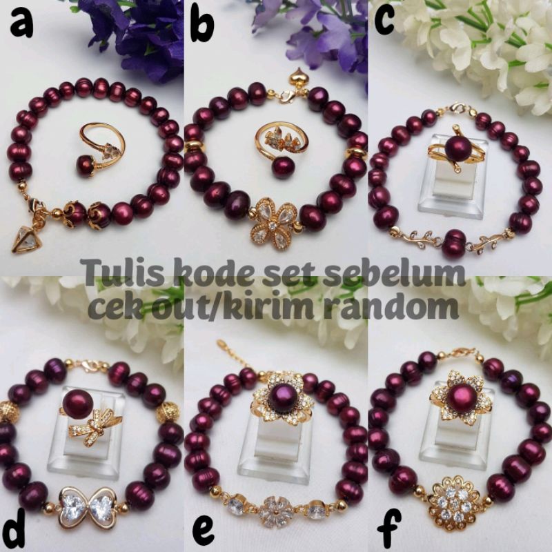 Mutiara lombok bersertifikat|Mutiara asli|Set mutiara air tawar|Gelang mutiara lombok|Mutiara lombok