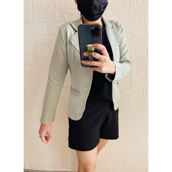 TERLARIS PAKAIAN WANITA BLAZER WANITA KOREA BLAZER KOREA SET PANJANG FORMAL MURAH BLEZER WANITA KOREA BLEZER KEKINIAN MURAH