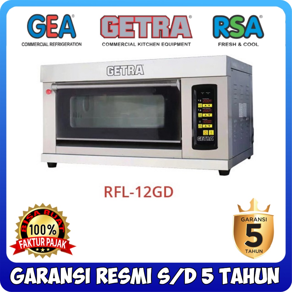 Jual Gas Baking Oven Getra Rfl Gd Ss Ssgc Oven Pemanggang