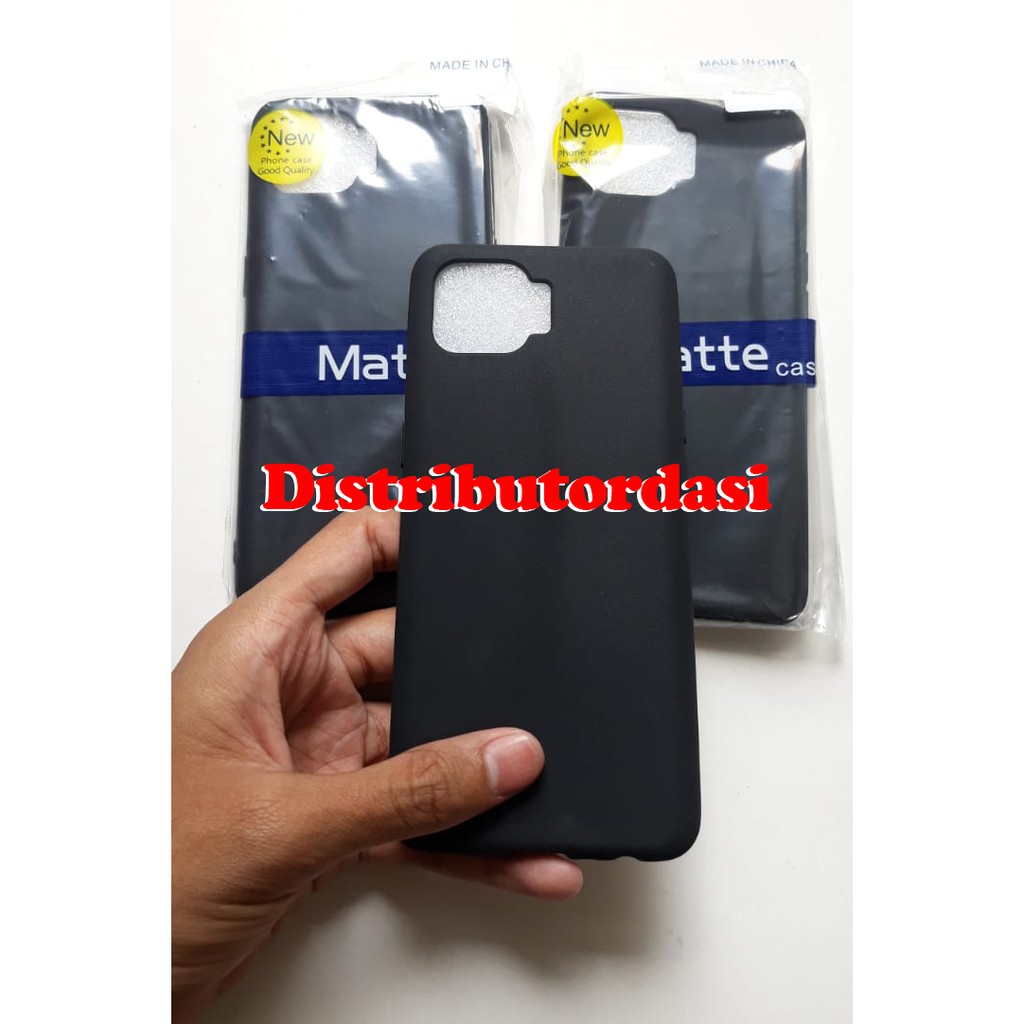 SOFTCASE CASE TPU SILIKON CASING KONDOM blackmatte case oppo reno 4f ready stok grosir