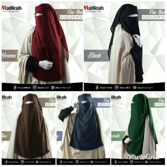 Flap Niqab Square (Abaya Malikah)