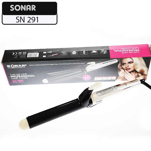 ALAT HAIR CURLER SONAR SN 291 BLACK PINK - CATOK CATOKAN CURL KERITING RAMBUT MURAH