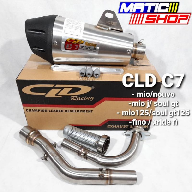 KNALPOT ORIGINAL CLD C7 MIO J MIO M3 SOUL GT FINO FI DAN X RIDE FI