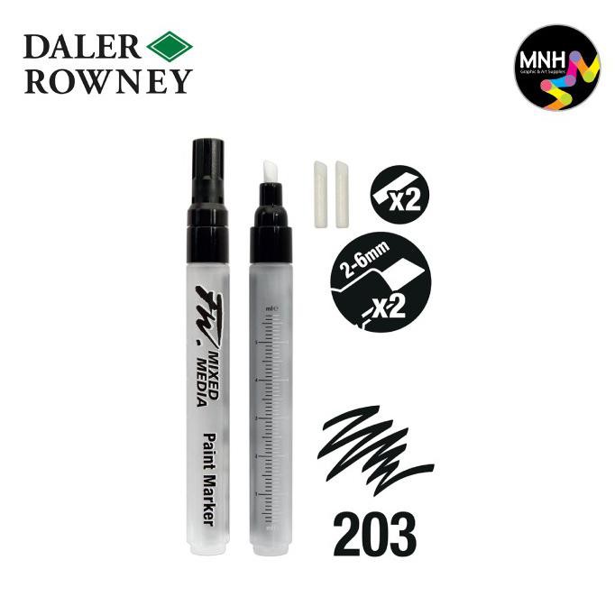 

PROMO DALER ROWNEY FW MARKER SET 2X1-2MM - MM SETS - 2X2-6MM CH+NIBS PERALATAN MELUKIS ART SET