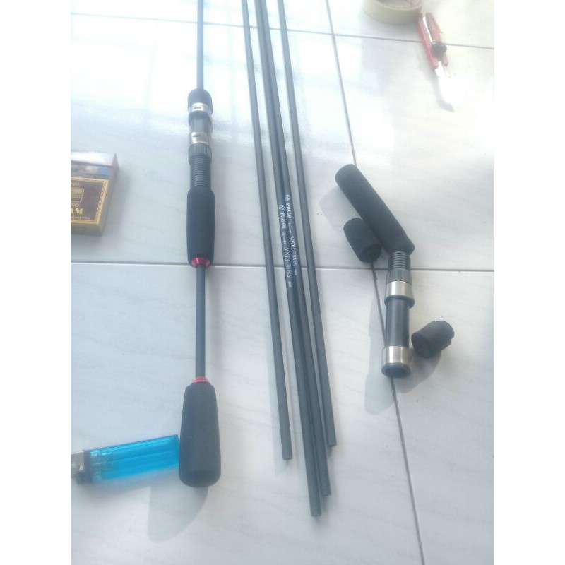 Blank Carbon Fiber bawahan joran pengganti Stik Golf