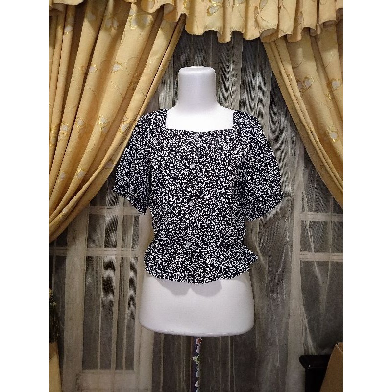 Blouse & kemeja pendek wanita import