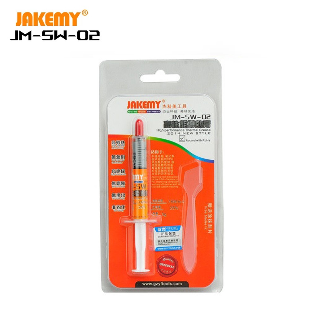 Jakemy High Quality Thermal Grease Computer - JM-SW-02 Original