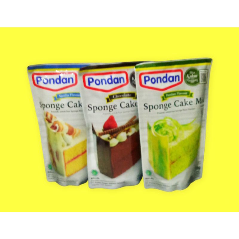 

pondan sponge cake mix 200 gr