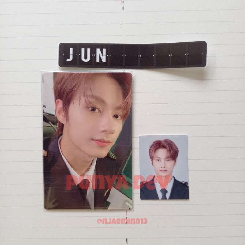 (booked) PC Photocard Jun Seventeen Pilot set