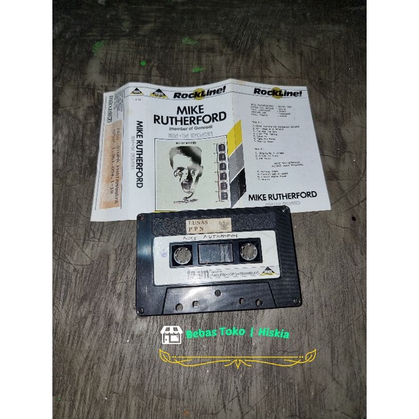Kaset Pita Mike Rutherford Mike The Mechanics Rockline