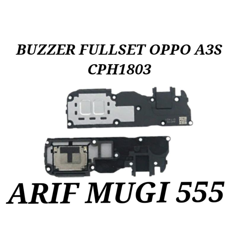 Bazzer Bezzer Buzzer Loud Speaker Music Fullset Oppo A3S Cph1803 Original