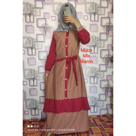 GAMIS ASYIFA NON HIJAB BUSUI