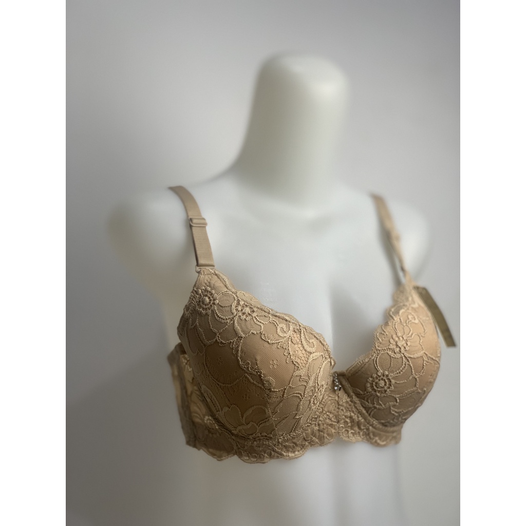 Bra Kawat Busa Tipis Tally 208 dengan Motif Brukat Cantik dan Bahan yang Lembut dan Nyaman