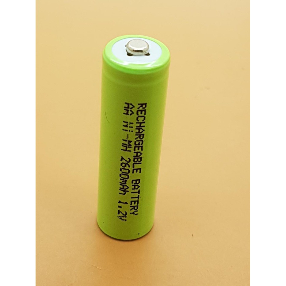 Baterai RECHARGEABLE BATTERY AA NIMH 2600mAh 12V batterai charger