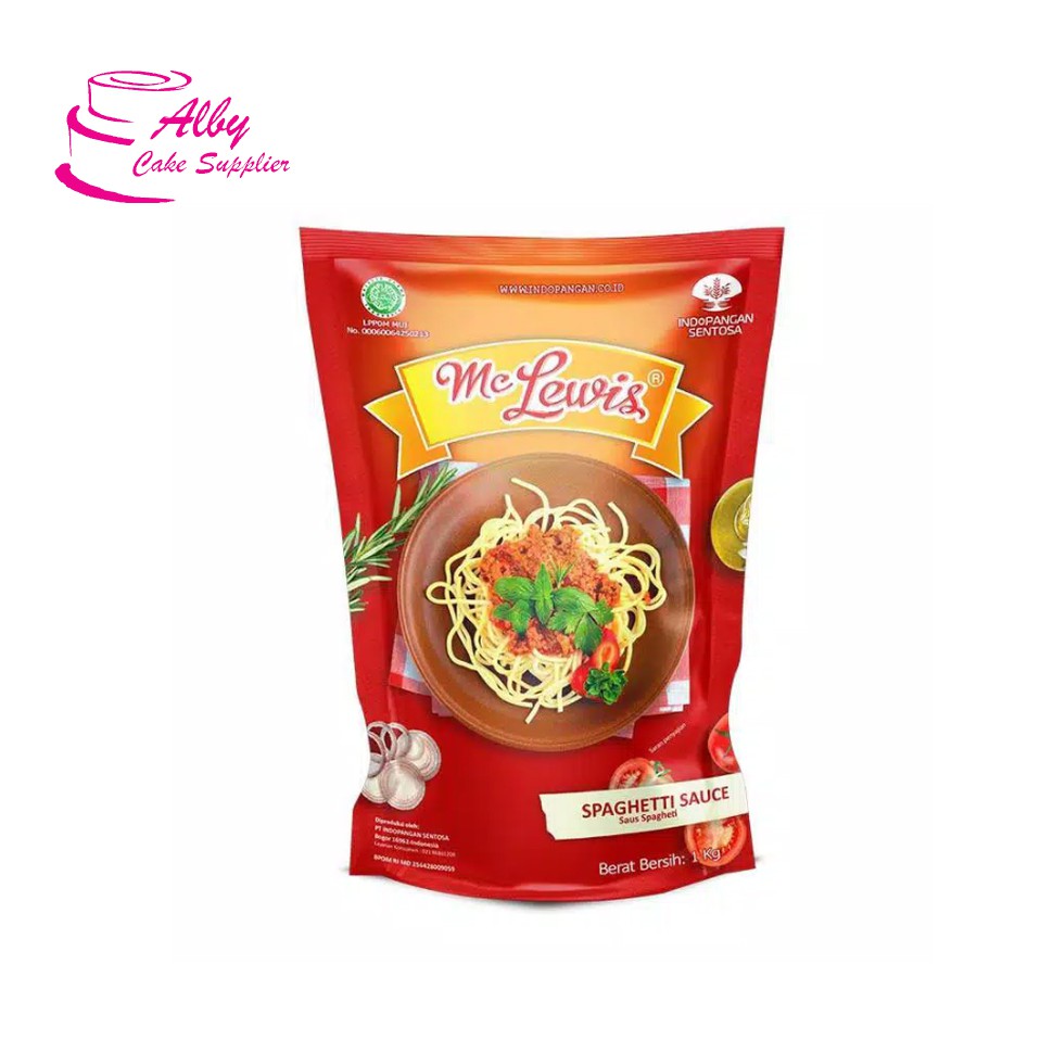 

Mc Lewis Spaghetti Bolognese Sauce 1000gr