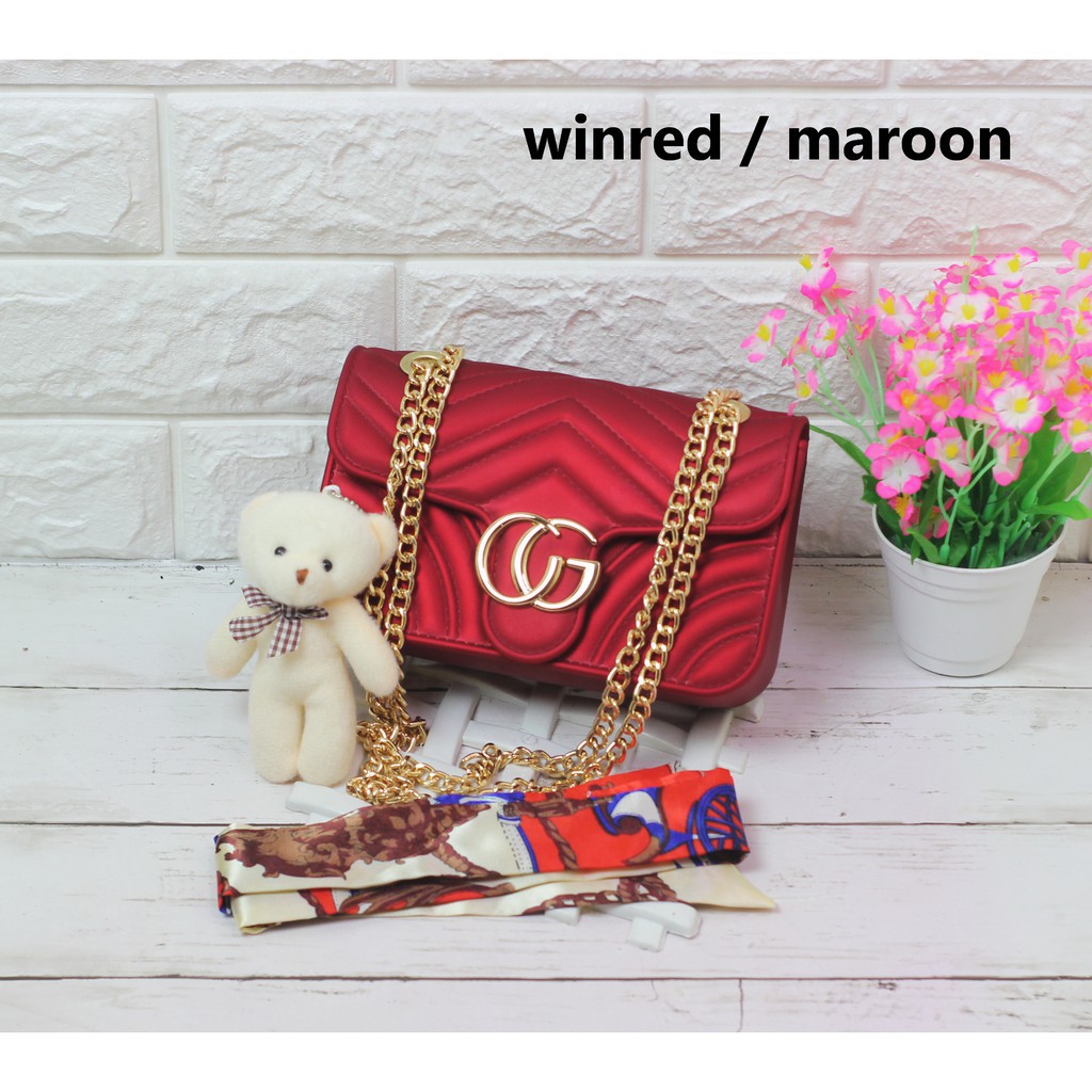 GUCCI NAGITA MARMONT JELLY MATTE TAS BATAM TAS FASHION TAS IMPORT