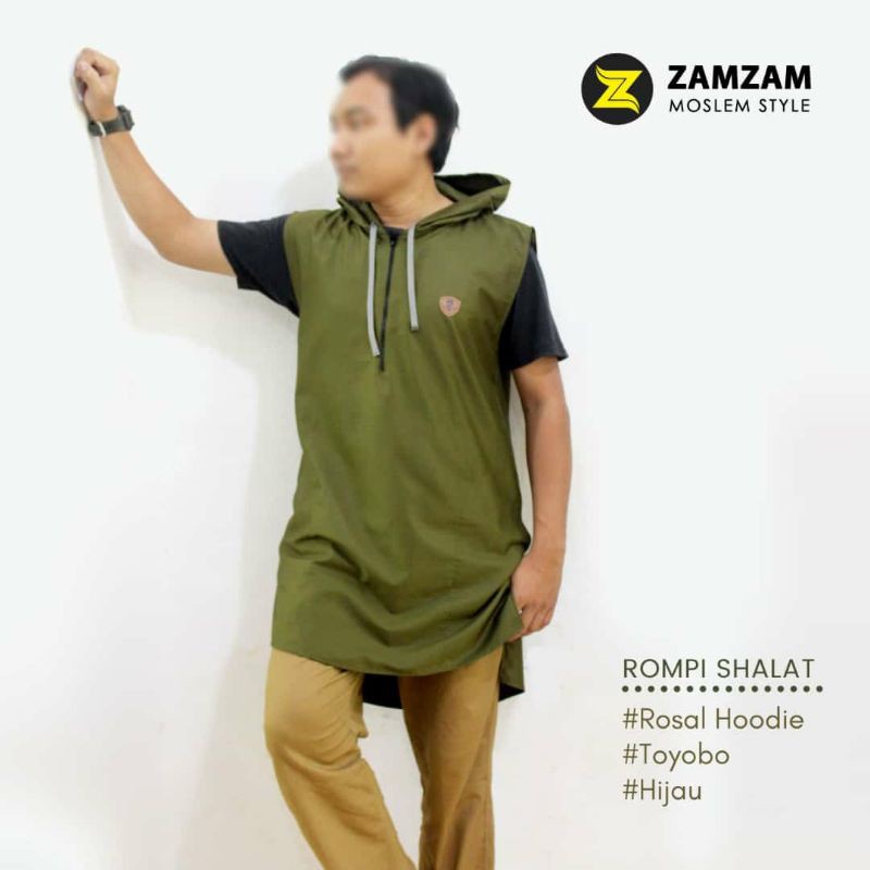 ROSAL Rompi Sholat Hoodie Toyobo