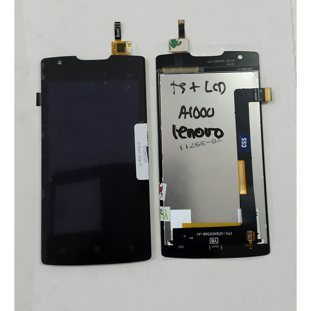 Lcd fullset Touchscreen Lenovo A1000m Original