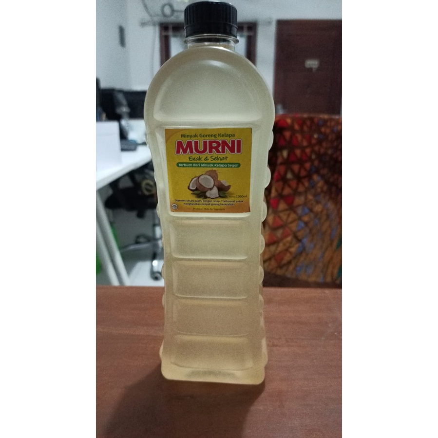 

MINYAK VOC KELAPA 1 LITER 100% MURNI