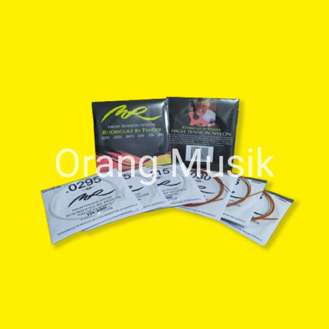 Senar Gitar Nylon Fender MR High Tension Nylon