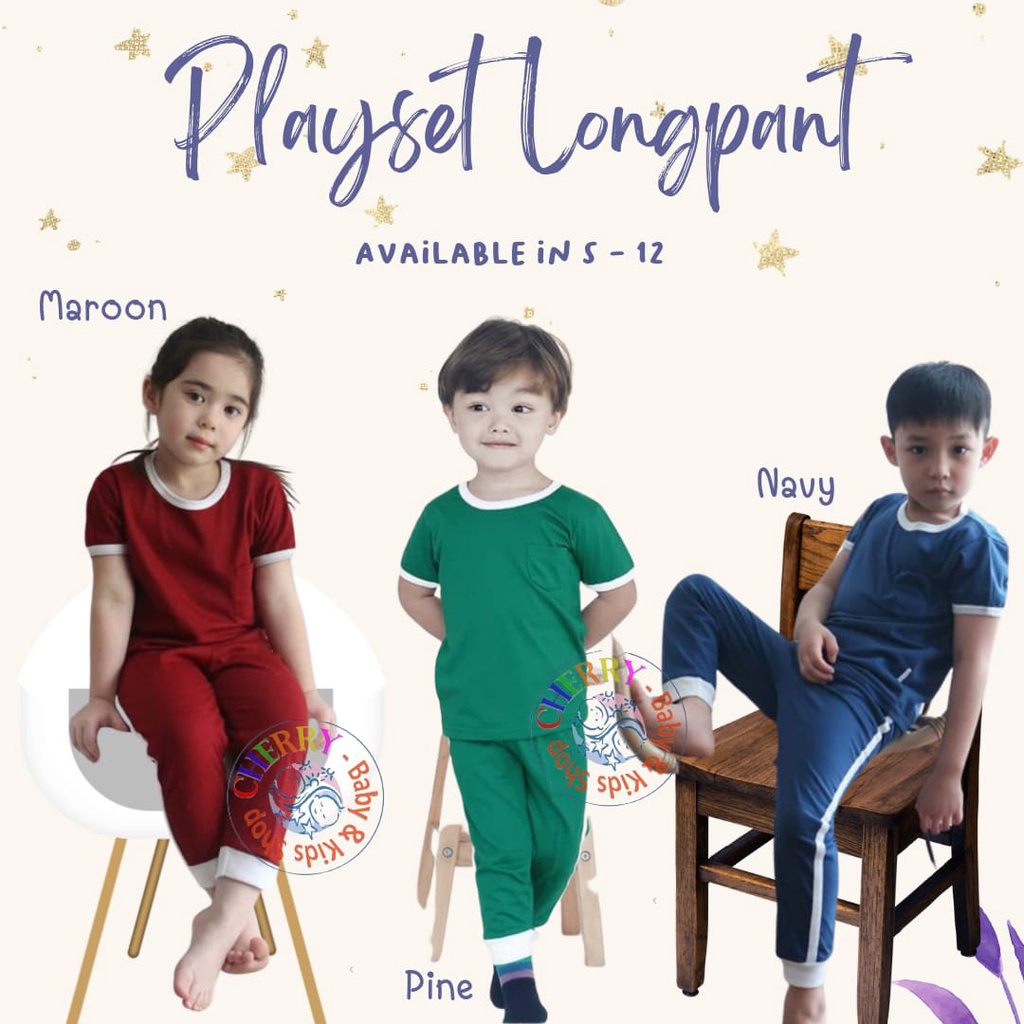 1-12 Tahun Kazel x Zebe Setelan Playset Longpants Pocket Edition CBKS Part 1 SO