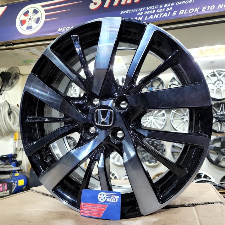 Velg Mobil Honda City Hatchback R16 x 6.5 Pcd 4x100 Plug n Play Honda