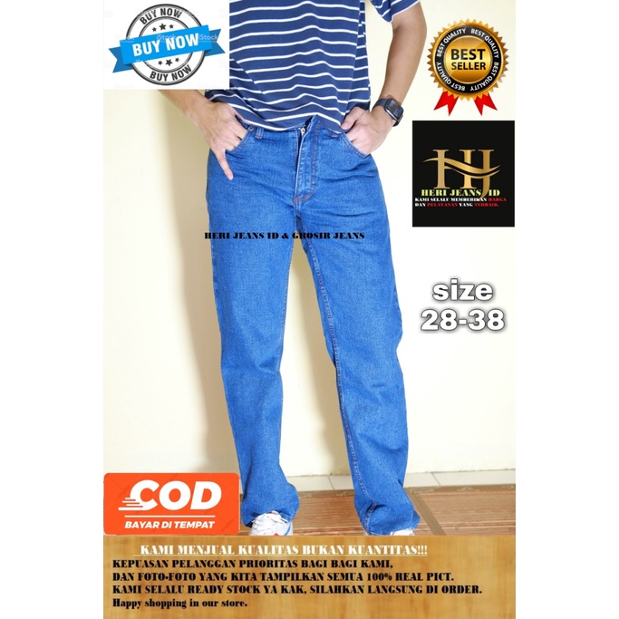 celana jeans pria  hugo boos standar// celana jeans pria terlaris 2022//celana jeans panjang cowok s