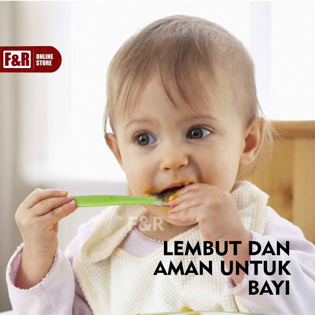 Sendok Makan Bayi Silicone Sendok Silicon Bayi Sendok Silikon Bayi Peralatan Makan Bayi Perlengkapan Mpasi Bayi Baby Silicone Spoon