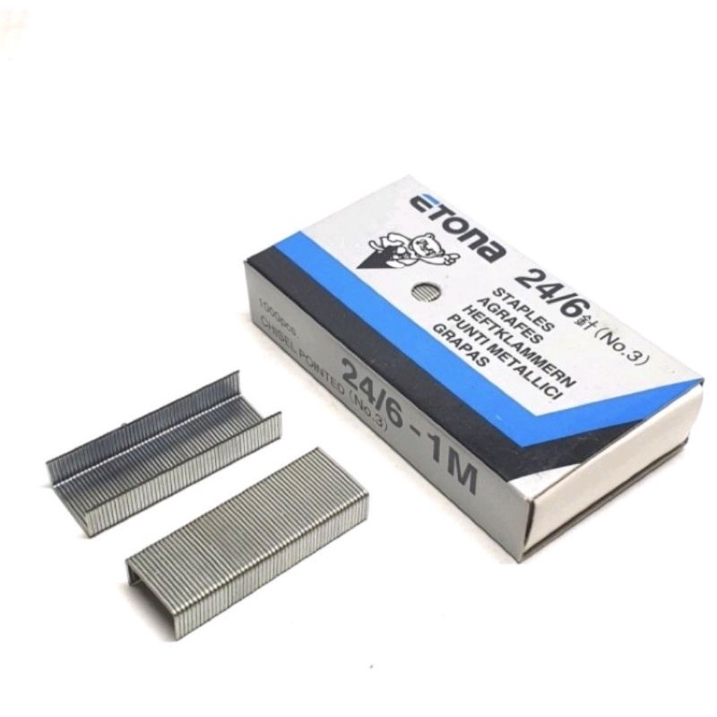 

Staples Etona No.3 (24/6) 2 kotak