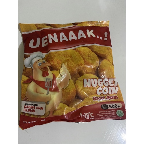 

bellfood uenak nugget coin 500gr