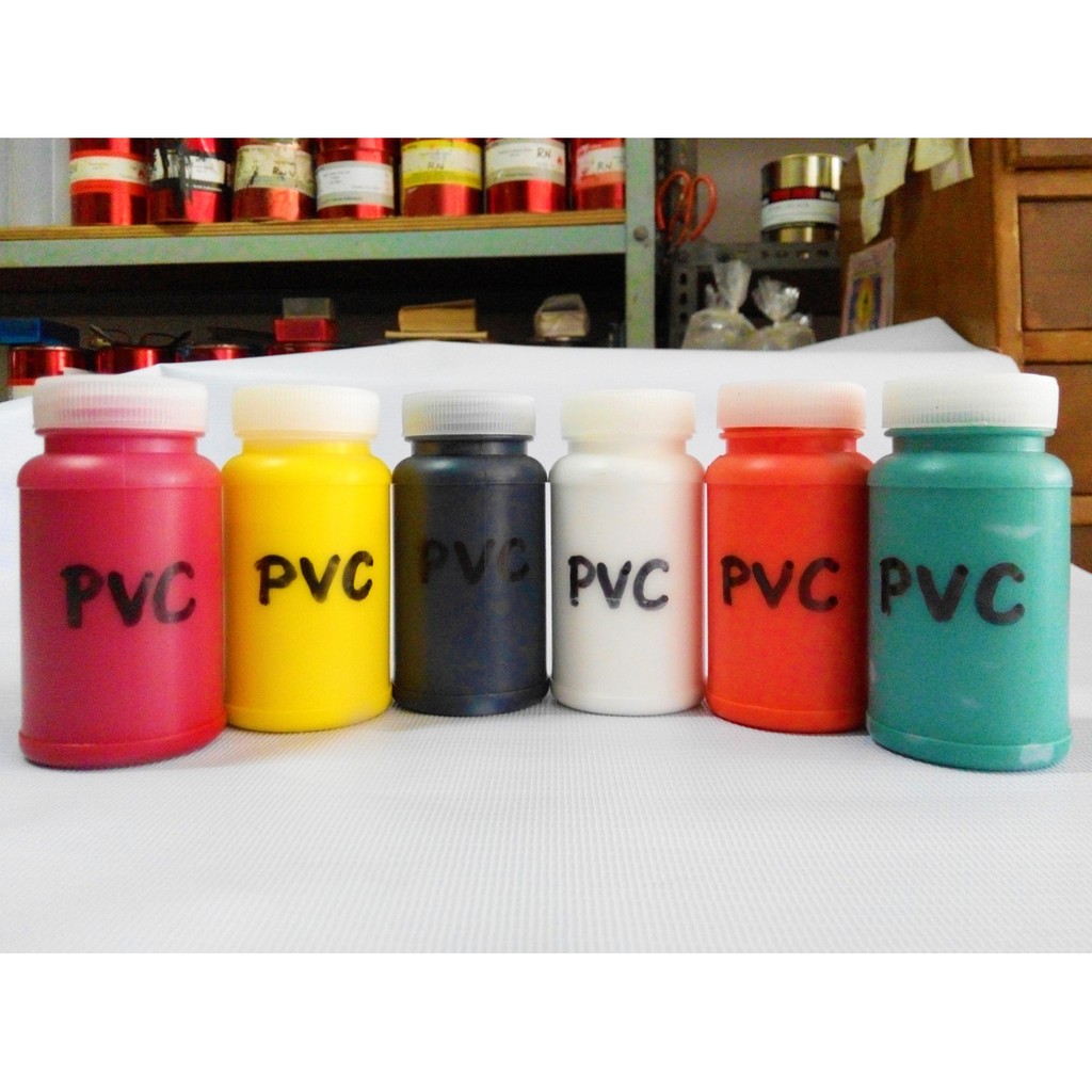 Cat PVC Vinyl Toyo Indo Ink OIL BASE Sablon Dikuas Cat PVC Vinyl Toyo Indo Ink OIL BASE Sablon Dikuas