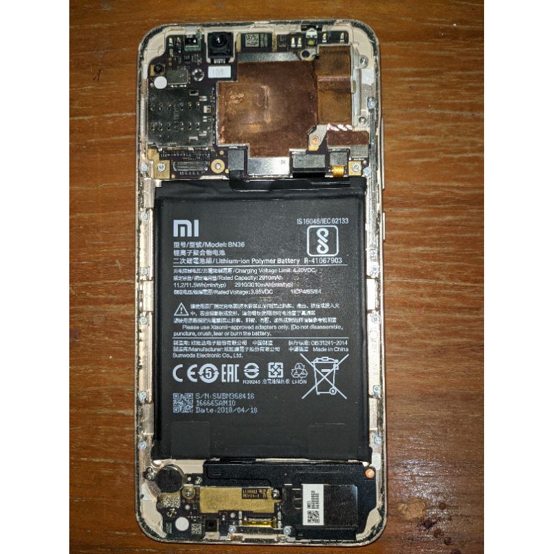 Mi 6x Minus Lcd