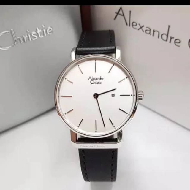 Alexandre christie ac8572 ladies silver white