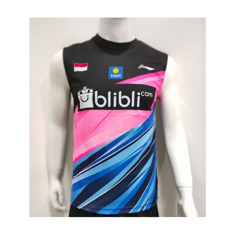 BAJU BADMINTON SINGLET/ ATASAN SINGLET L151 LINING 2020