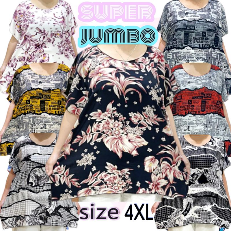 atasan blouse jumbo baju jumbo wanita bahan rayon berkualitas premium