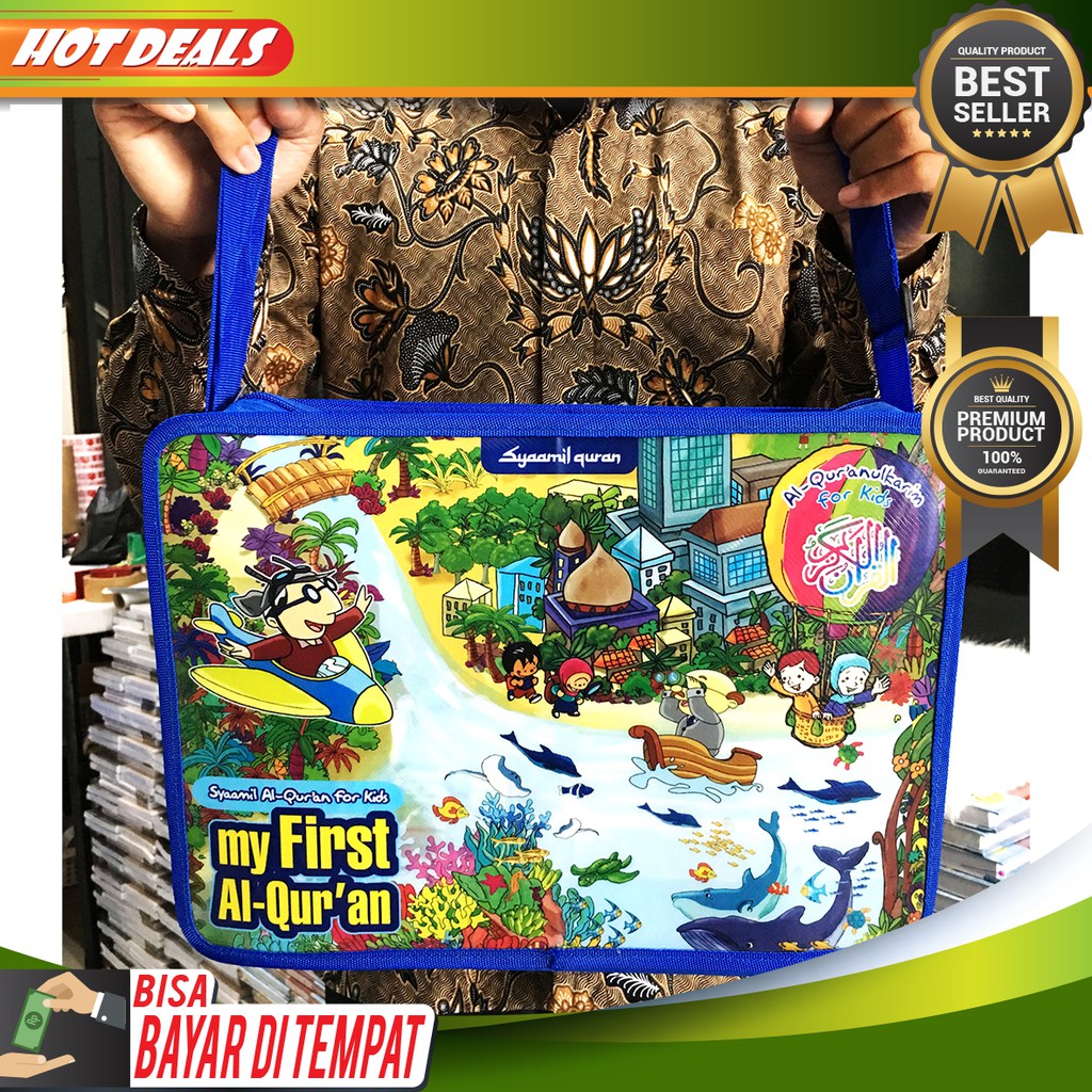 Alquran Anak - My First Al-Quran | Al-Quranulkarim For Kids - Alquran Untuk Belajar Anak - Bisa COD
