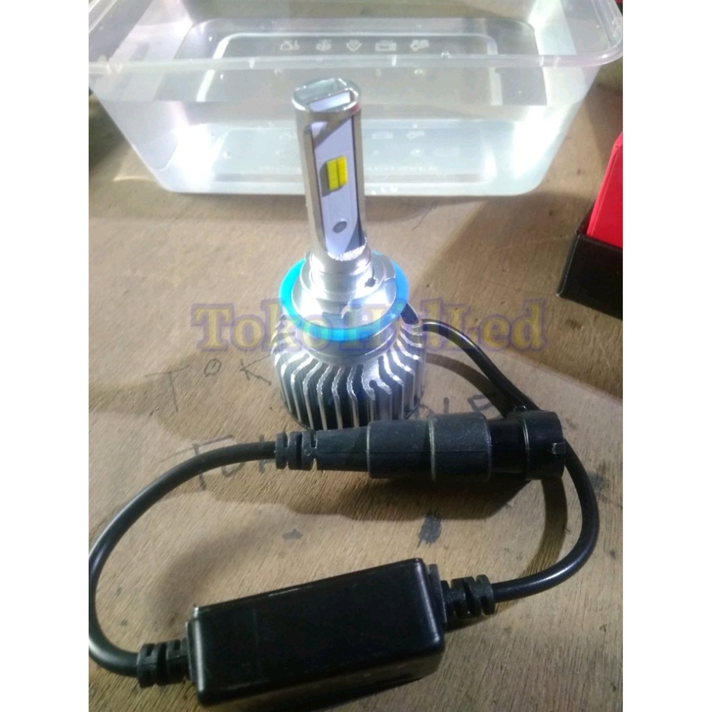 Lampu Led Mobil 3 warna soket H11 Waterproof